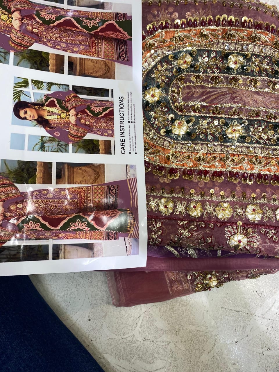 MARYAM HUSSAIN SUIT 3 PCS