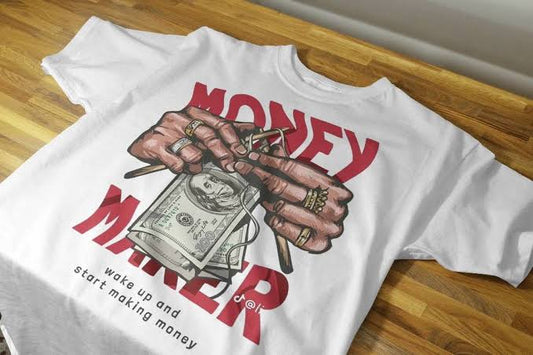 DOLLAR PRINTED T SHIRTS FOR BOYS WHITE COLOUR