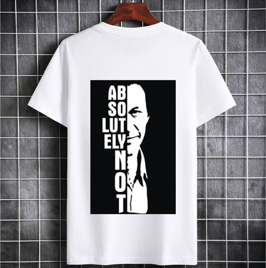 IMRAN KHAN PRINTED T SHIRTS FOR BOYS WHITE COLOUR